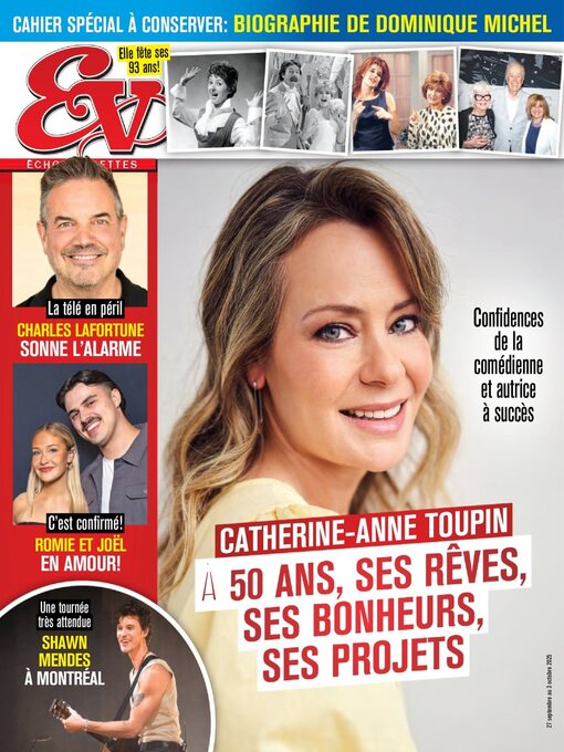 Title details for Échos Vedettes by TVA Publications Inc. - Available